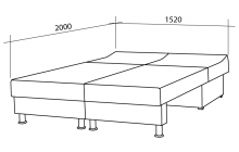 Диван угловой Домино