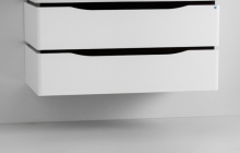 41.26 Тумба под умывальник 100 Латтэ подвесная