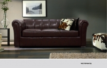 Диван Честерфилд, Пуфф, прямой, Мебельмакс, мебель