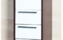 21.70-01 Шкаф 35 Атра с ящиками с корзиной левый