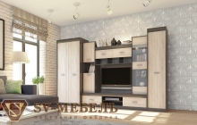 Гостиная "Гамма-19", достойная мебель, под заказ, купить в рассрочку, дешево, недорого, купить качественную мебель, купить красивую мебель,