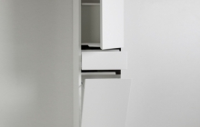 47.03 Шкаф 30 Бергамо с ящиком и с корзиной L/R