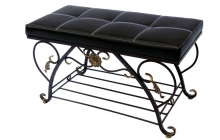 Кованая банкетка с полкой 3.2(3) В