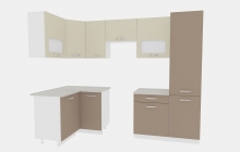 Кухня Эко 6 - 1,2х2,7