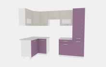 Кухня Эко 5 - 1,2х2,6