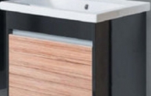 57.01 (106) Тумба под умывальник 60 Домино с ящиком подвесная