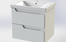 98.04 Тумба под умывальник Милано 65 подвесная