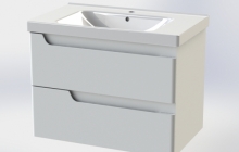 98.05 Тумба под умывальник Милано 80 подвесная