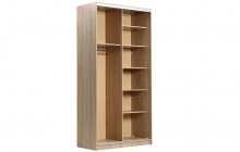 Шкаф купе Стандарт 124 см Дуб сонома