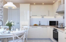 Кухня ЗОВ Акрил Молоко