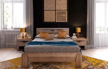 Спальный гарнитур "Соренто" Дуб стирлинг