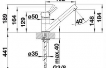 BLANCO ANTAS-S ХРОМ BLANCO ANTAS-S ХРОМ