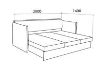 Диван линейный