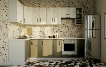 Кухня Модуль 13:  1,4х2,7м угловая