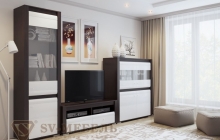 Гостиная "Нота 27", достойная мебель, под заказ, купить в рассрочку, дешево, недорого, купить качественную мебель, купить красивую мебель,