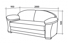 Диван , прямой, Мебельмакс, мебель