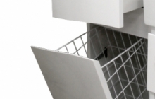 61.12 Шкаф 35 Фиджи напольный с корзиной L/R