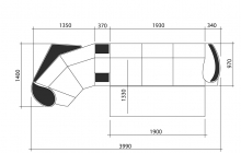 Диван кровать модульный Марсель Диван, Марсель, Петрамебель, модульный, Мебельмакс, мебель
