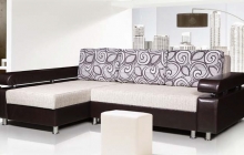 Диван угловой Ретро, Виктория мебель, под заказ, в рассрочку, выбор материала