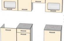 Кухня Эко 5 - 2,3