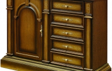 дуб с позолотой