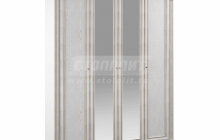 Версаль СБ-2051 Шкаф 4-х дверный с зеркалами