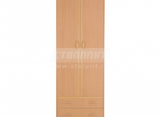 Симба С-05 Шкаф 2-х дверный с 2-мя ящиками