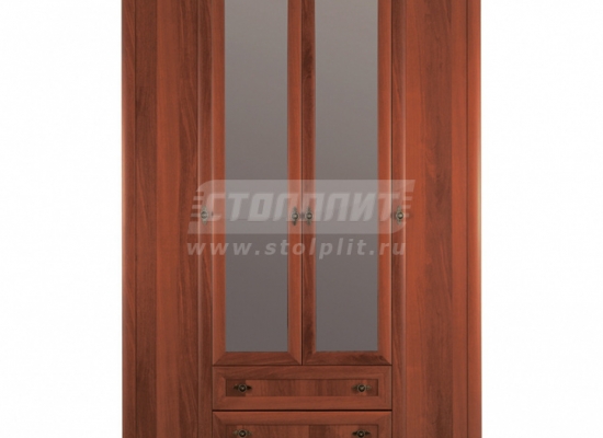 Джорджия СБ-074 Шкаф 4-х дверный с зеркалом