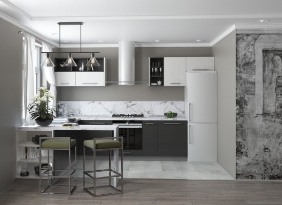 КУХНЯ ИЗ ЛДСП АКАЦИЯ/ГАСИЕНДА