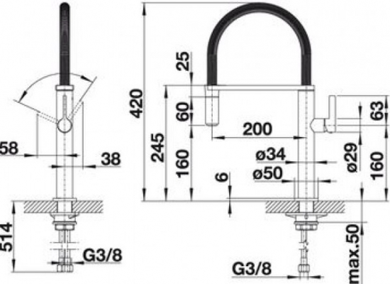BLANCO CULINA-S MINI ХРОМ