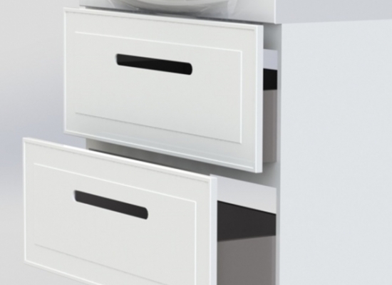 63.01 (1) Тумба под умывальник 85 Манчестер с ящиками