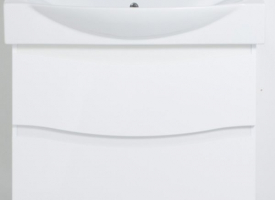 61.06 Тумба под умывальник 85 Фиджи с 2 ящ. подвесная