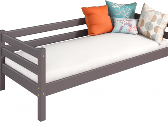 Вариант 2 Кровать "Соня" Лаванда с задней защитой