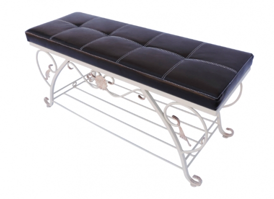 Кованая банкетка с полкой 3.2(3) Г