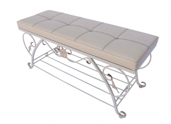 Кованая банкетка с полкой 3.2(3) Г