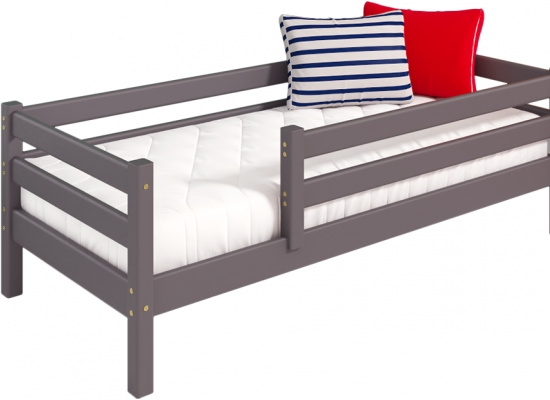 Вариант 3 Кровать "Соня" Лаванда с защитой по периметру