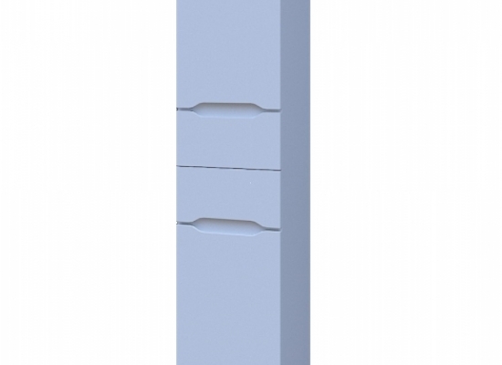 41.06 (1) Шкаф 35 Латтэ с корзиной напольный L/R