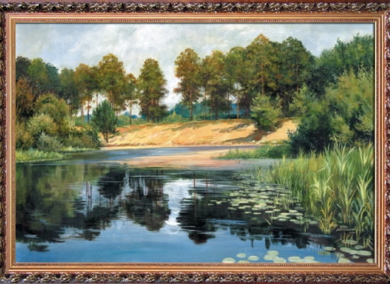 Репродукция на холсте Песчаный берег