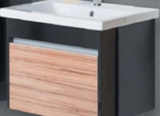 57.01 (106) Тумба под умывальник 60 Домино с ящиком подвесная