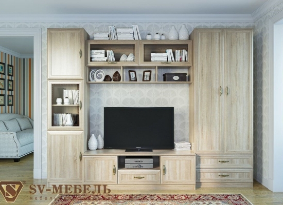 Гостиная "Гамма 18", достойная мебель, под заказ, купить в рассрочку, дешево, недорого, купить качественную мебель, купить красивую мебель,