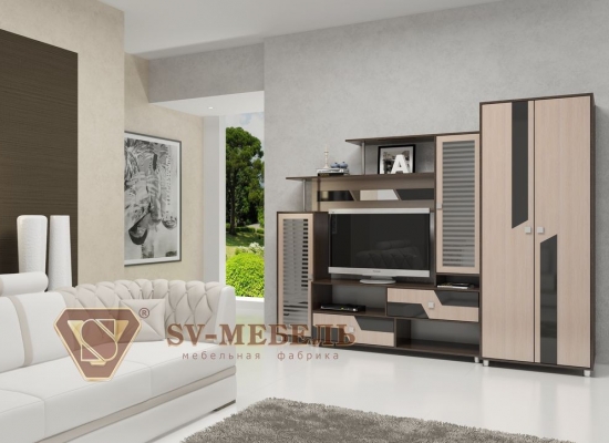 Гостиная "Нота 9", достойная мебель, под заказ, купить в рассрочку, дешево, недорого, купить качественную мебель, купить красивую мебель,