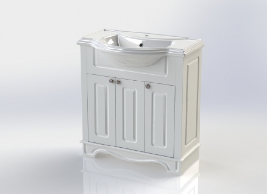 95.02 (3) Тумба под умывальник 80 Village