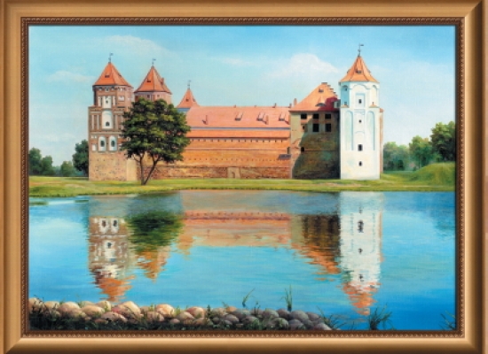Репродукция на холсте Мирский замок