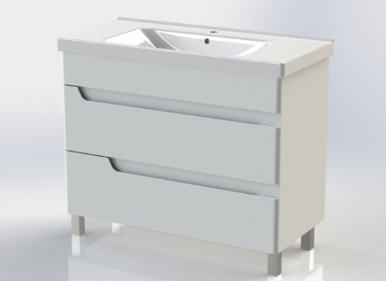 98.03 Тумба под умывальник Милано 100