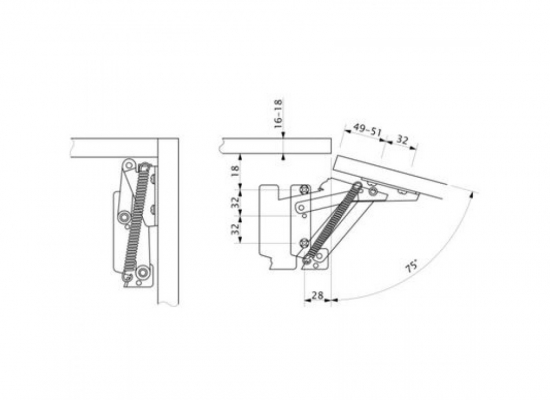 Подъемник механический ЮНИОР