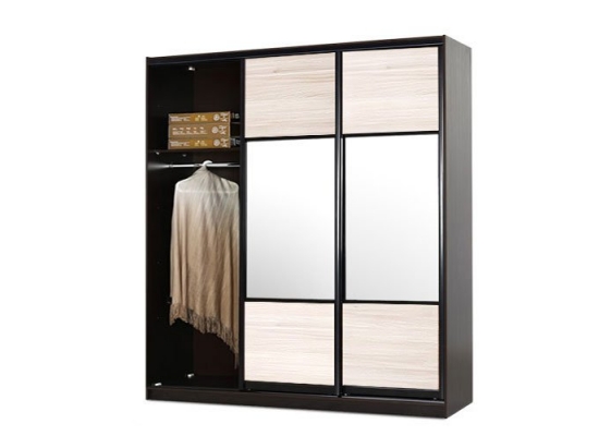 Шкаф купе Престиж Дуб отбеленный 240см