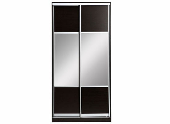 Шкаф купе Престиж 124 см Венге