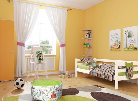 Вариант 2 Кровать "Соня" с задней защитой