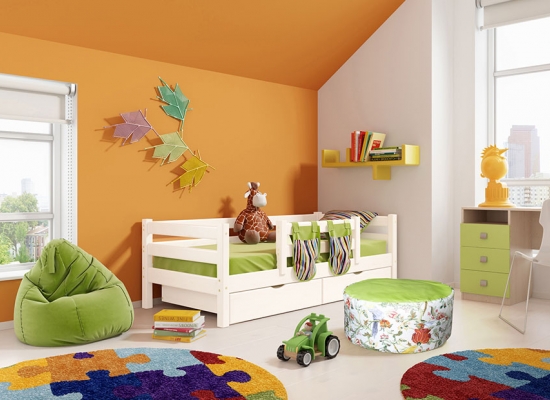 Вариант 4 Кровать "Соня" с защитой по центру