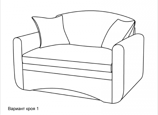 Вариант кроя 1